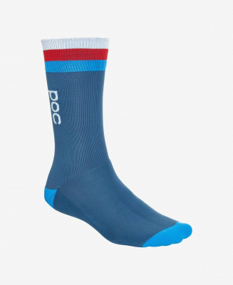 Носки велосипедные POC Essential Mid Length Sock, Cubane Multi Blue, S