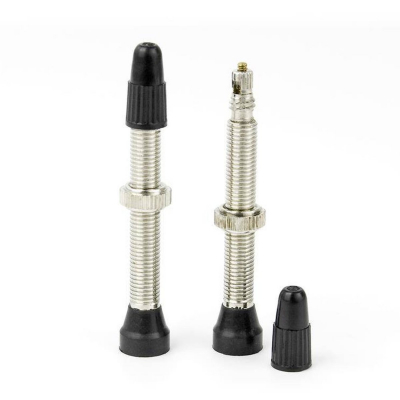 Нипель VITTORIA Tubeless Valve Brass-Silver 46mm Set (2 pcs) - 1W05ACTV440S2AM
