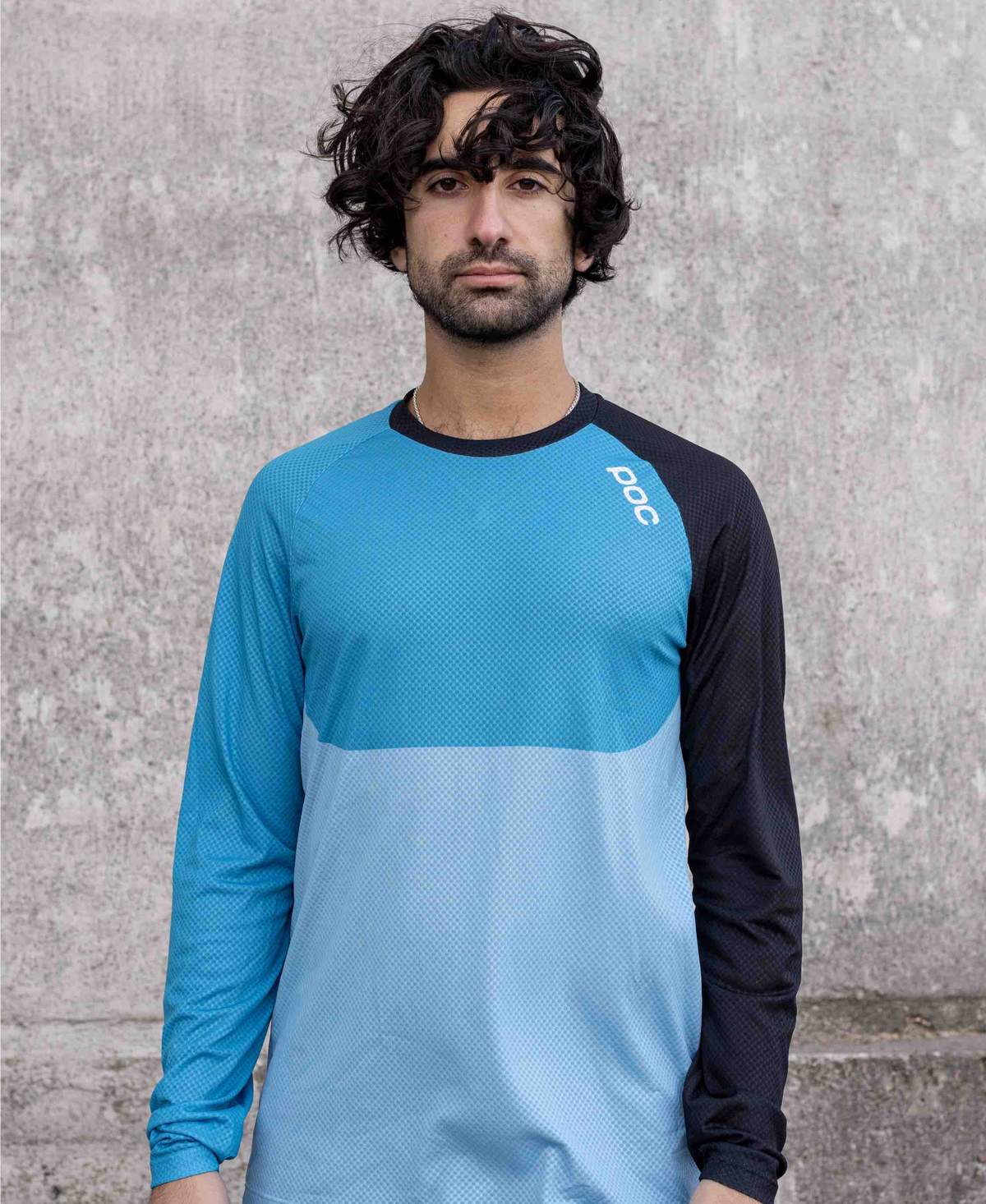 Джерси POC MTB Pure LS Jersey, Lt Fluorite Green/Sylvanite Grey/Alloy Grey, L