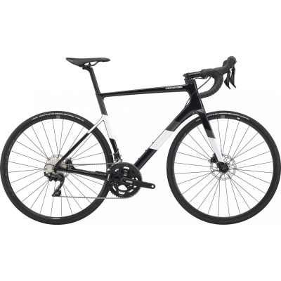 Шоссейный велосипед Cannondale SuperSix Carbon 105 Disc 28" Черно-белый 2020