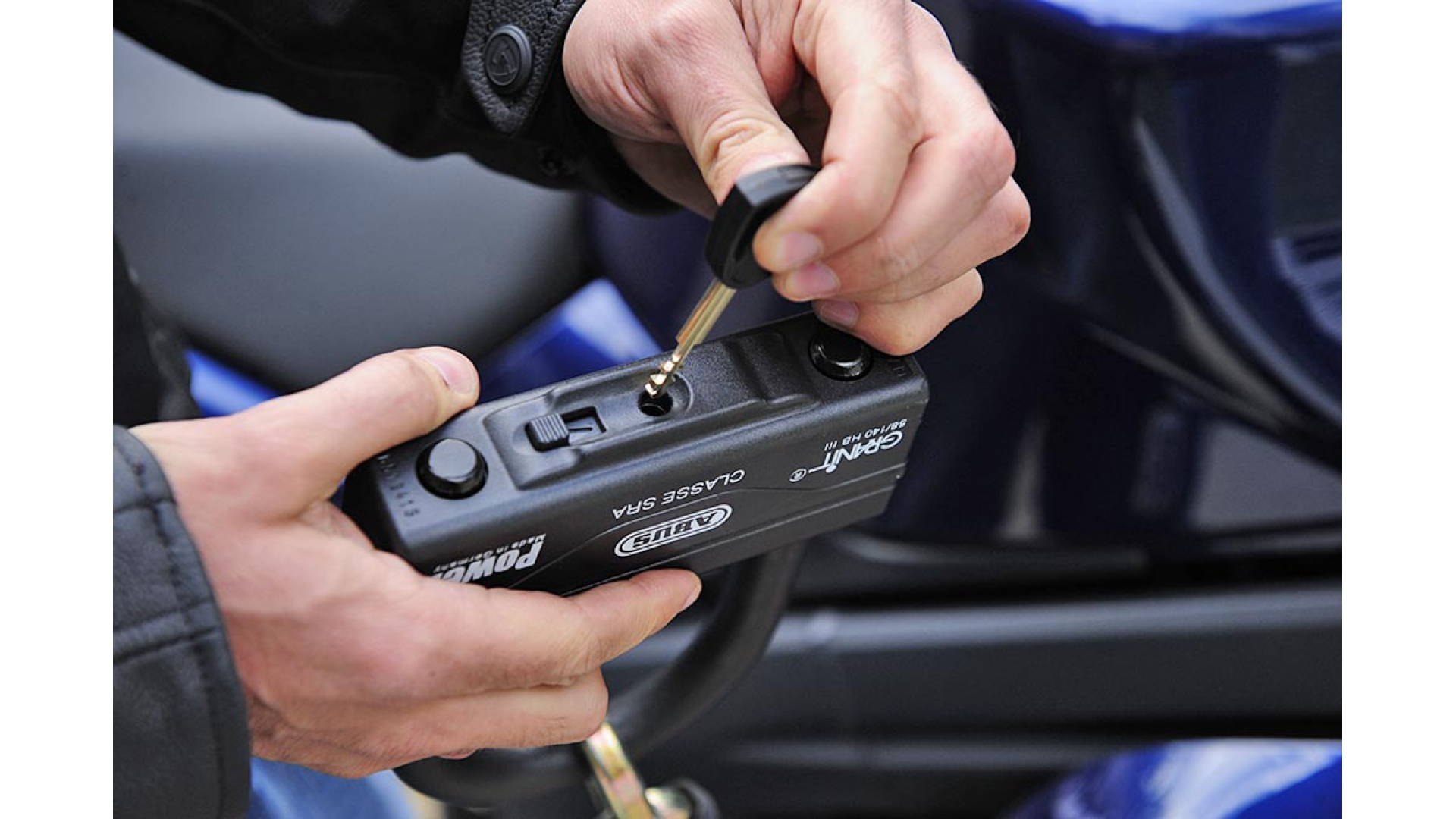 Мотозамок ABUS 58 Granit X-Plus Loop Chain + Кабель 1200х12 мм