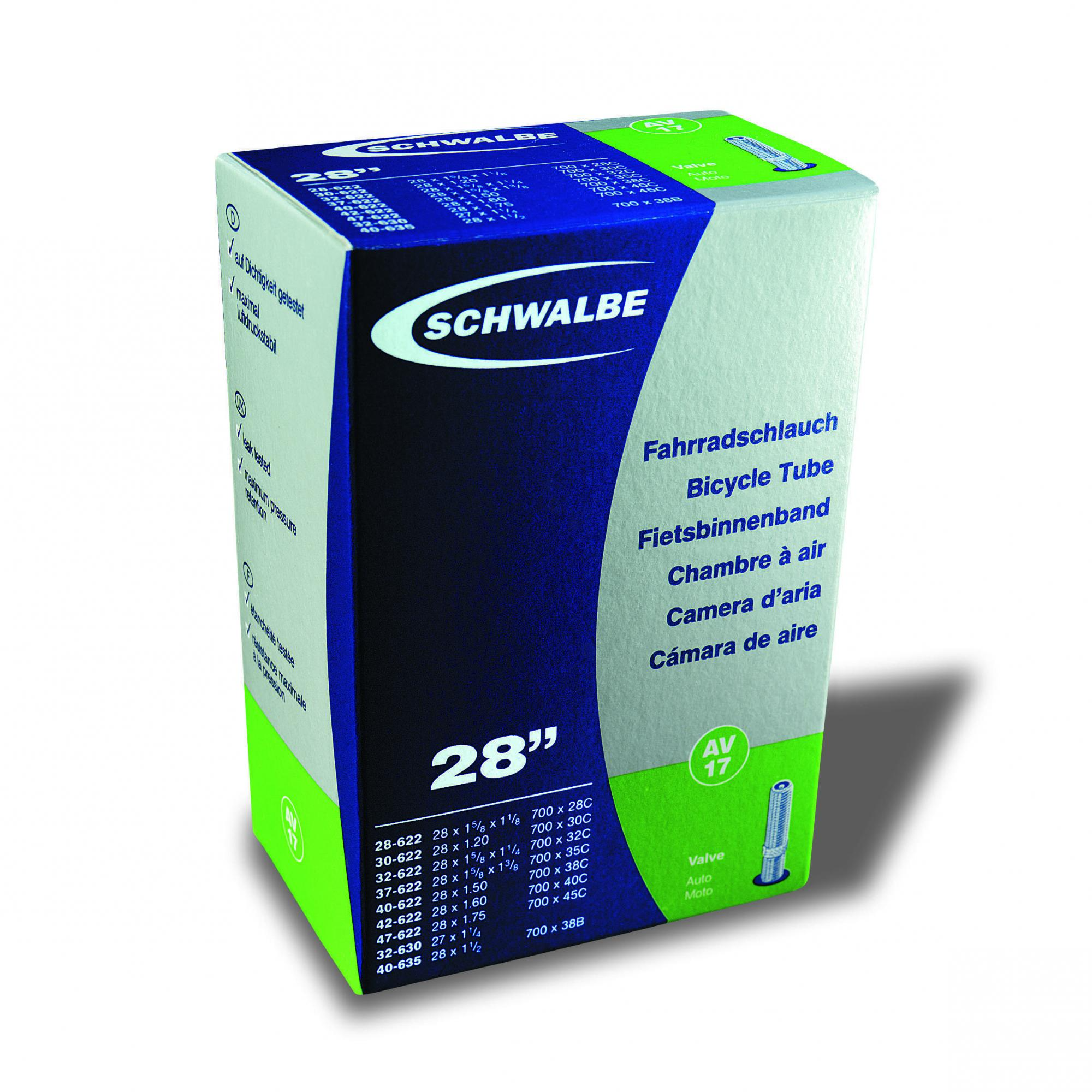 Камера Schwalbe AV/SV 17 28"