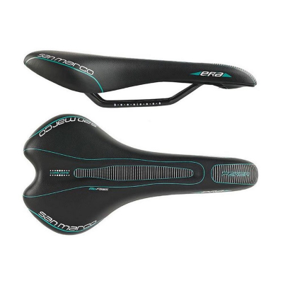 Седло Bianchi San Marco Era Start Power, Black/Celeste