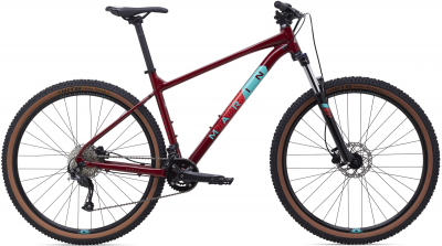 Горный велосипед 27,5" Marin BOBCAT TRAIL 4 рама - M 2021 Gloss Crimson/Teal/Red