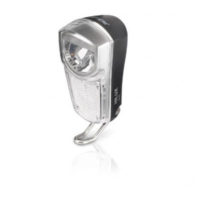 Велофара XLC LED 35Lux Dynamo, Черный