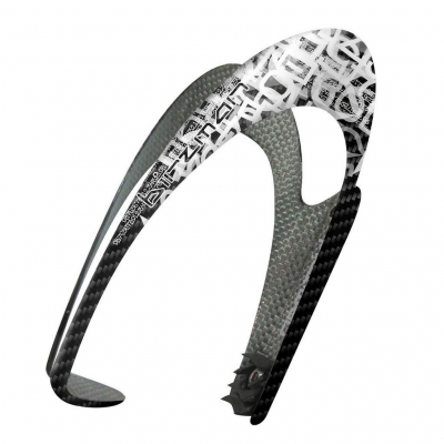 Флягодержатель Birzman Carbon Bottle Cage I, Черно-белый