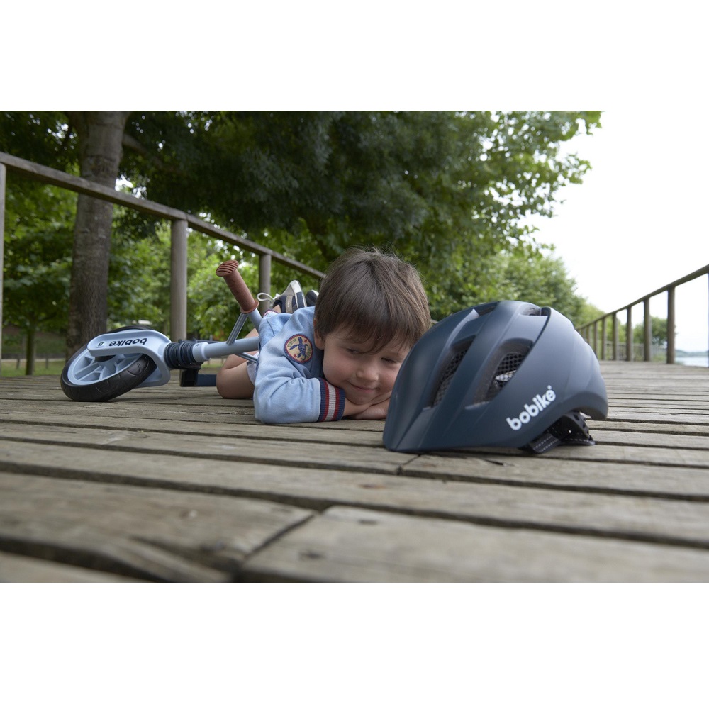 Велошлем детский Bobike Exclusive Plus, Denim Deluxe