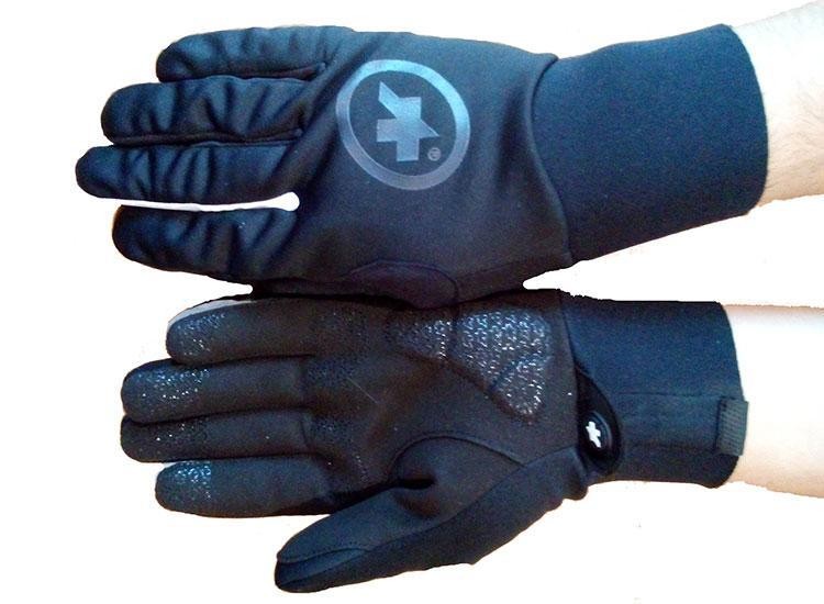 Велоперчатки Assos Bonka Gloves Evo 7, Black Volkanga