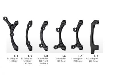 Адаптер TEKTRO к V-brake тормозу LY1.0-F203 черный