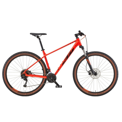 Горный велосипед KTM CHICAGO 271 27.5" рама M/43, оранжевый (черный), 2022
