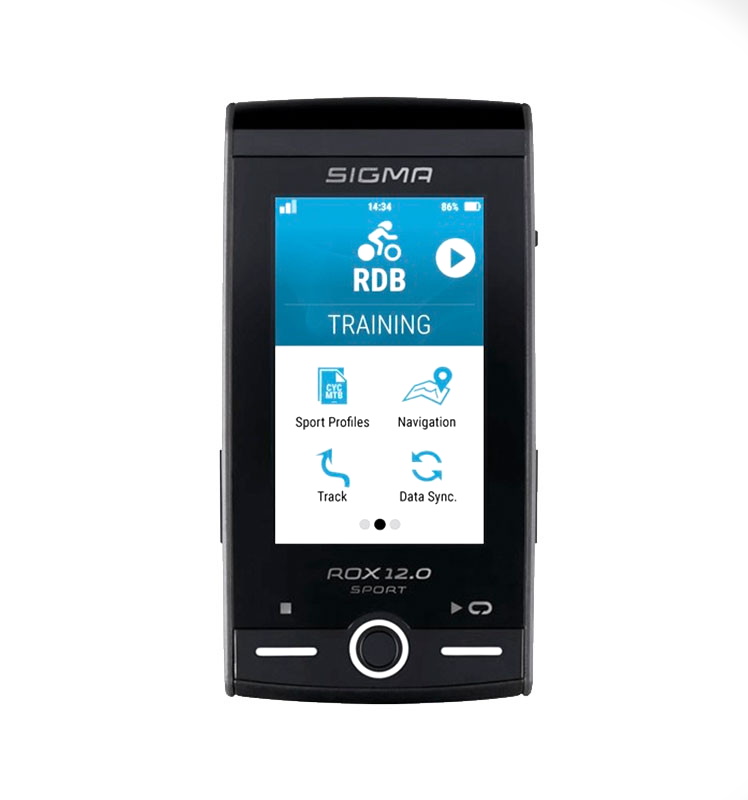 Велокомпьютер Sigma ROX 12.0 Sport Set, Black