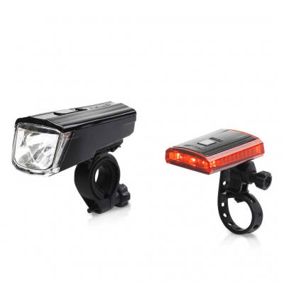 Комплект велосвета XLC CL-S16 'Titania', USB