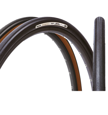 Покрышка Panaracer GravelKing Slick Plus 28" (700), Black/Brown