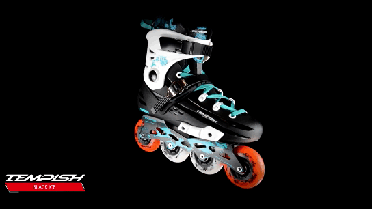 Роликовые коньки фрискейт Tempish Black Ice