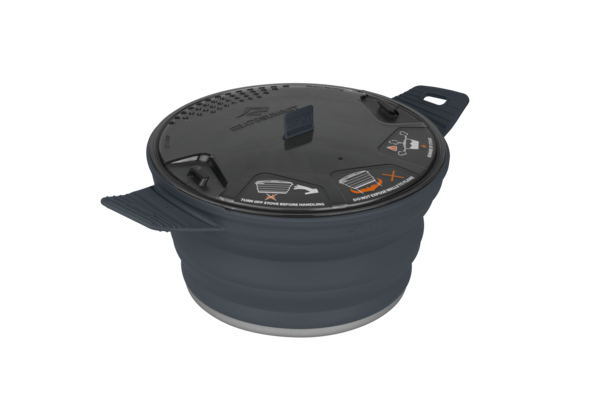 Кастрюля складная с алюминиевым дном X-Pot, 2800 мл от Sea to Summit