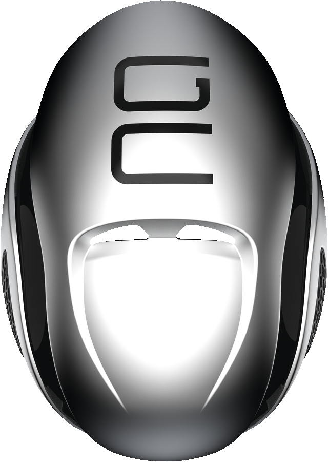 Велошлем ABUS Gamechanger, Gleam Silver