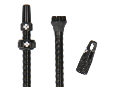 Вентили для бескамерных колес MUC-OFF Tubeless Valves V2, 44 мм, чёрные