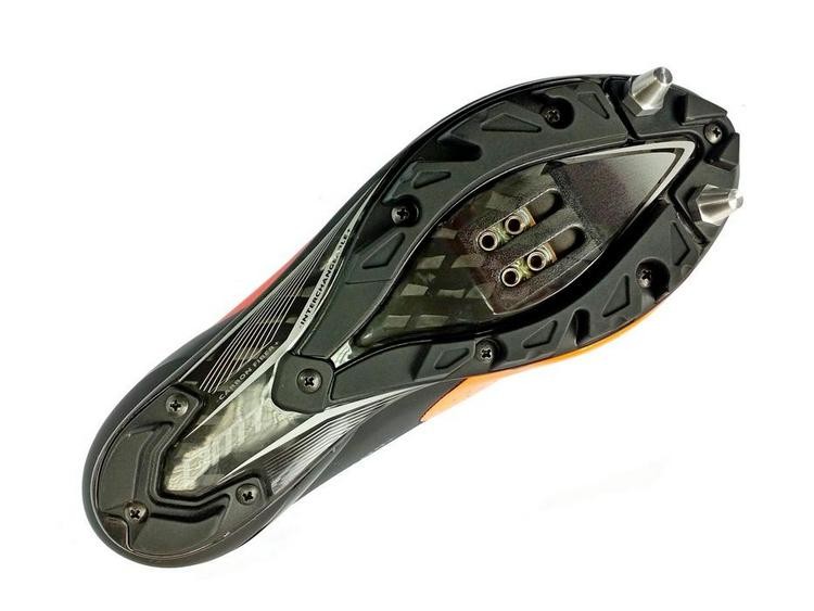 Велотуфли DMT M3, Orange/Black