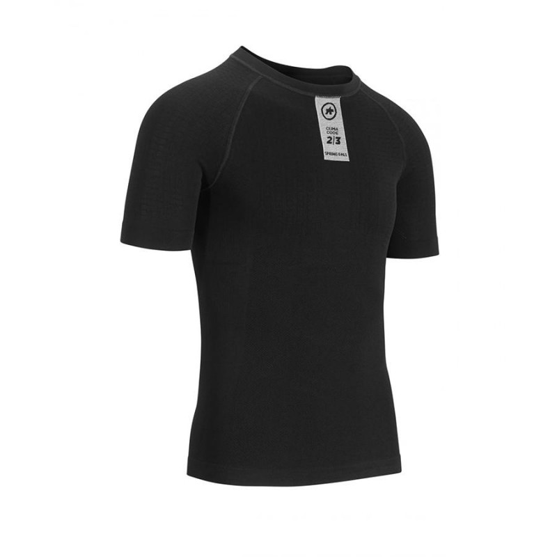 Термобелье Assos Skinfoil Spring Fall SS, Black Series