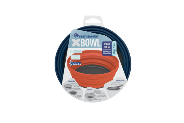 Миска складная X-Bowl XL, 1150 мл, Navy от Sea to Summit