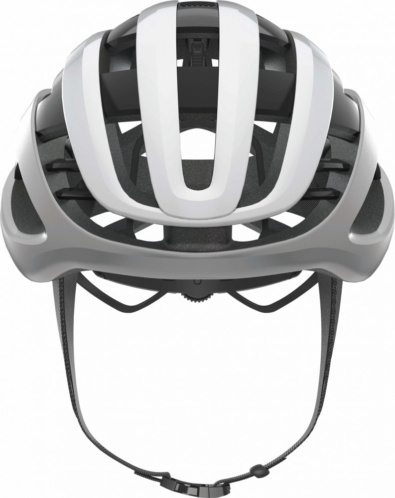 Велошлем ABUS Airbreaker, Silver White