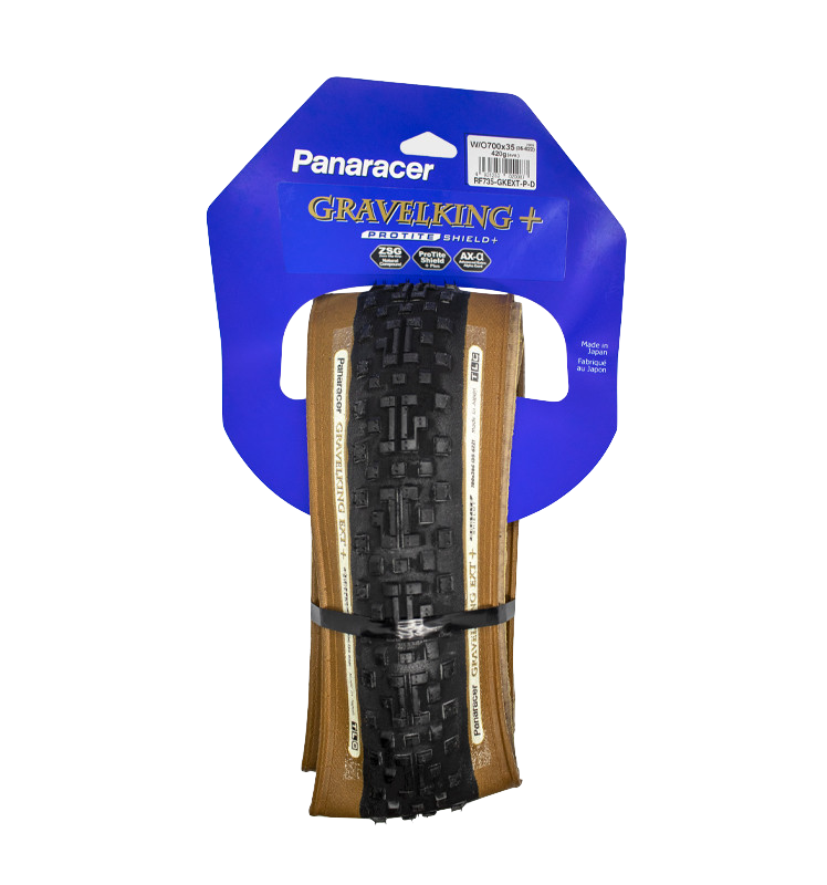 Покрышка Panaracer GravelKing EXT Plus 28" (700), Black/Brown