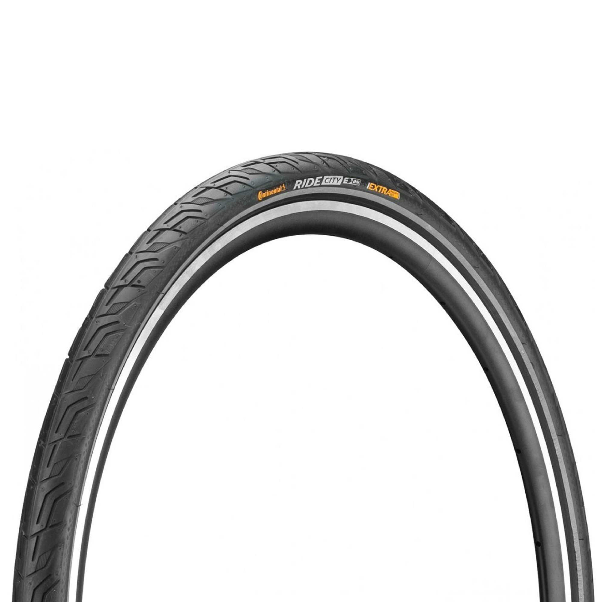 Покрышка Continental Ride City 28" (700), Black/Brown Reflex