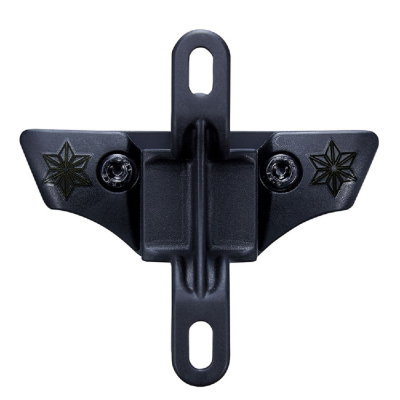 Кронштейн крепления фглягодержателя к седлу Supacaz Saddle Bottle Cage Mount, Черный
