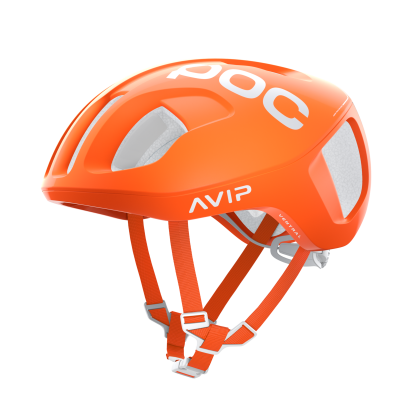 Велошлем POC Ventral Spin Zink Orange AVIP, р.S