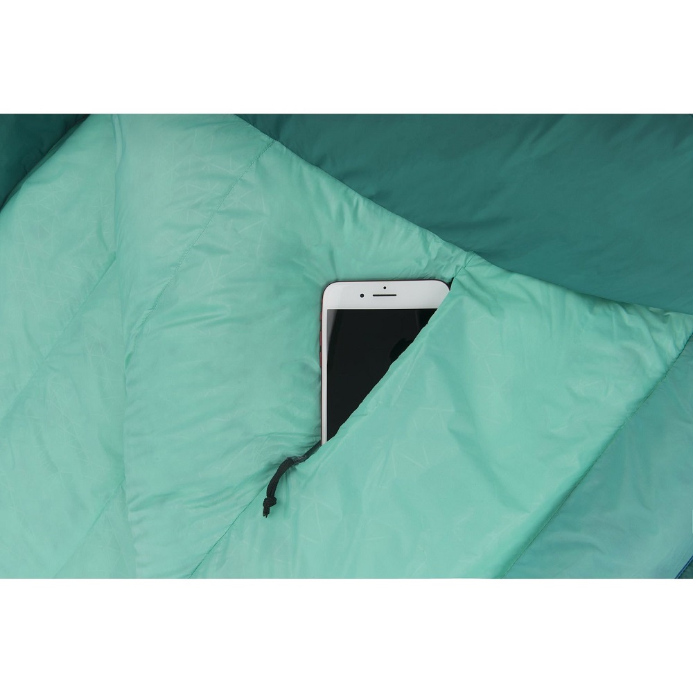 Женский спальный мешок Journey JoII (-8/-15°C), 170 см - Right Zip, Emerald/Peacock от Sea to Summit