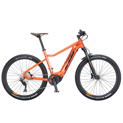 Электровелосипед KTM Macina Race 271 27" оранжевый (черно-оранжевый) 2021