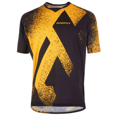 Велоджерси Ghost MTN Ride Line Short, Черно-желтый