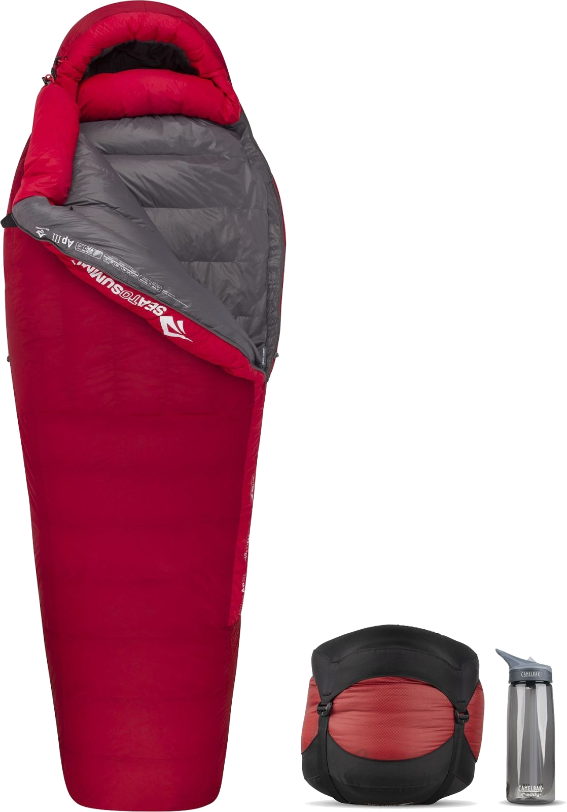 Спальный мешок Alpine ApIII (-29/-40°C), 183 см - Left Zip, Red от Sea to Summit