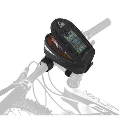 Велосумка на руль Scicon Phone, 0.55 л, Black, для смартфона