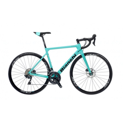 Шоссейный велосипед Bianchi Sprint Ultegra 28" Disk Celeste 2020 55 см