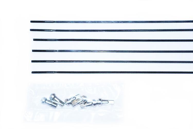 Комплект спиц Fulcrum Red Wind (6 шт), передние+задние, Черный