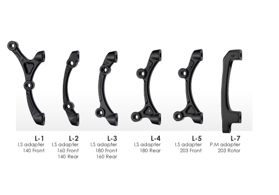 Адаптер TEKTRO к V-brake тормозу LY1.0-F180 черный