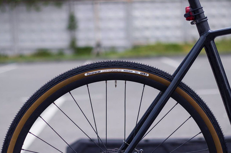 Покрышка Panaracer GravelKing SS 28" (700), Black/Brown