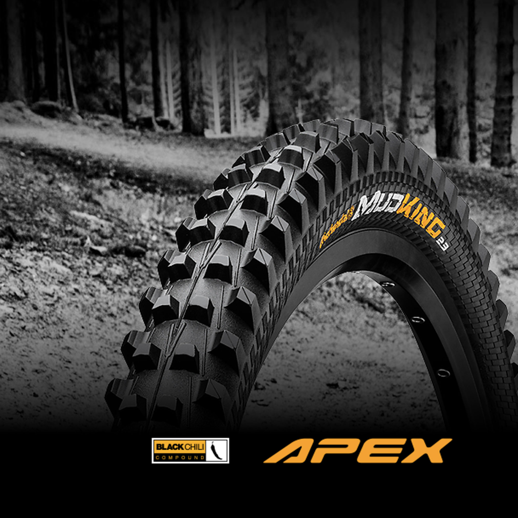 Покрышка Continental Mud King ProTection 27.5", Black Foldable