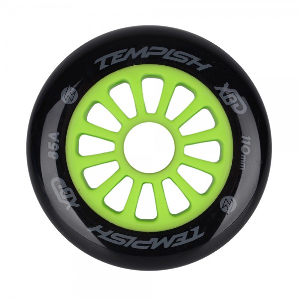 Колесо Tempish PU 85A 110 мм, Зеленый