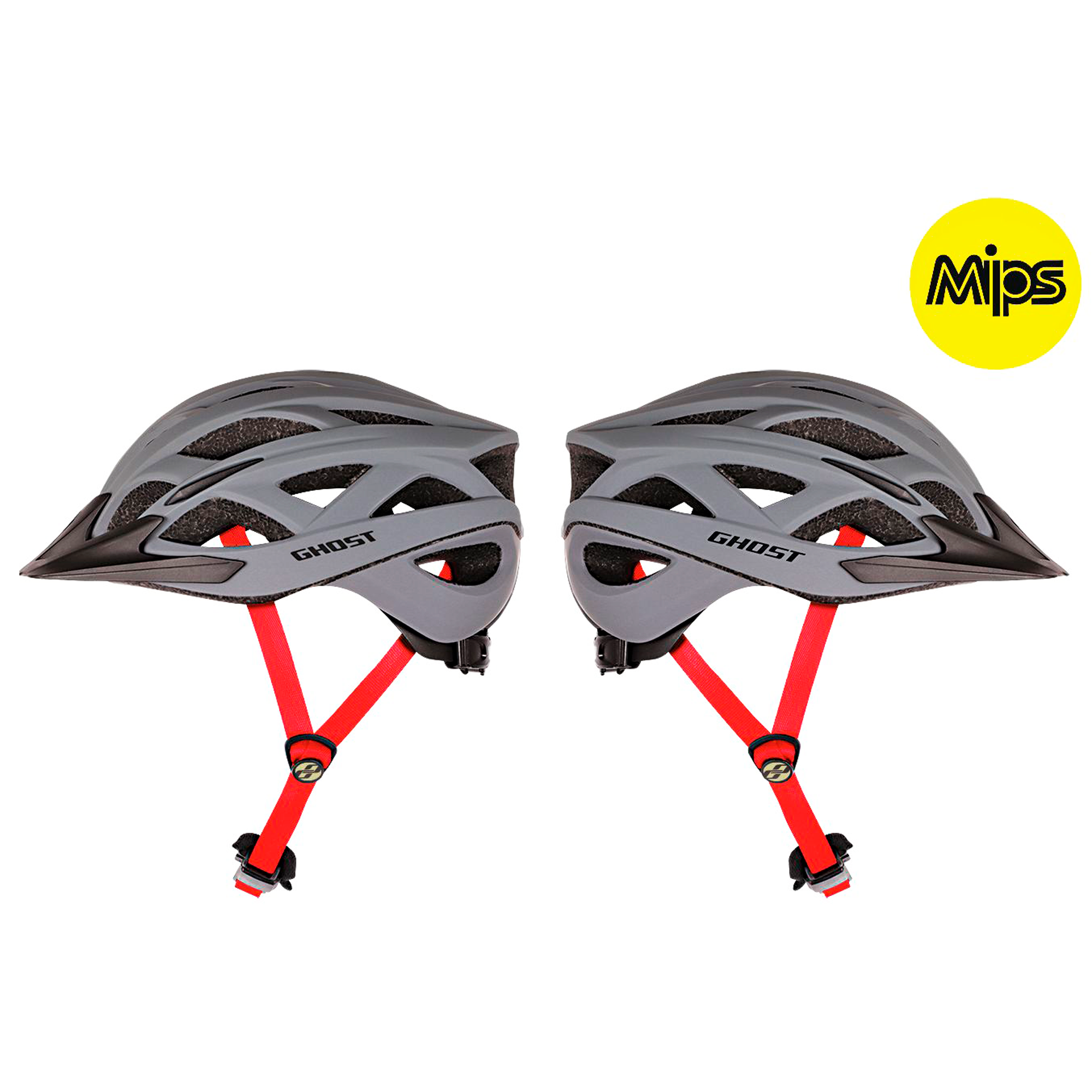 Велошлем Ghost Classic Mips Серо-черный