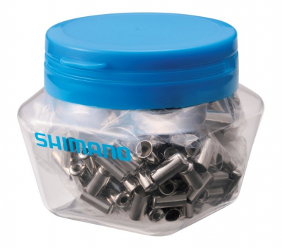 Кінцівка рубашки тросу Shimano 6мм, метал (200 шт)