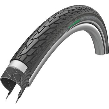 Покрышка Schwalbe Road Cruiser 28" (700), GREEN Active PunctureGuard, Black Reflex