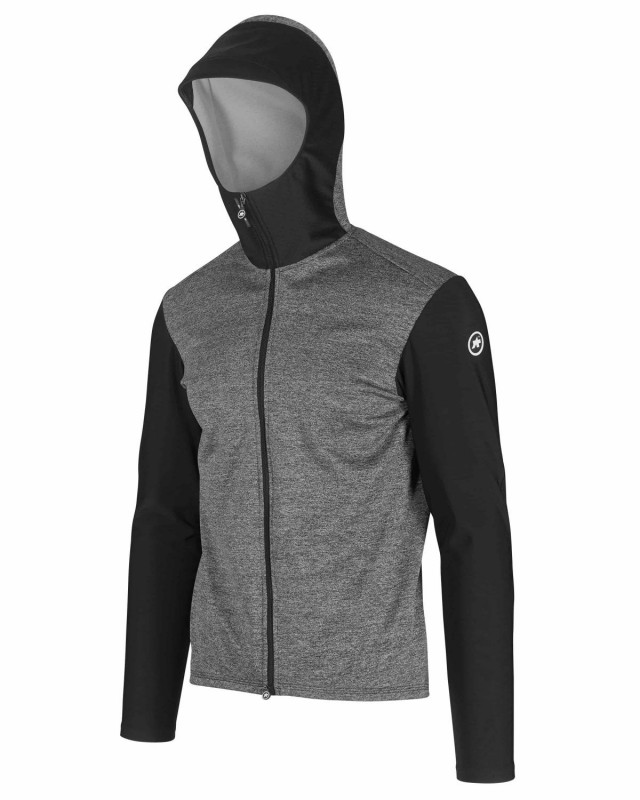 Куртка Assos Trail Spring Fall Hooded Jacket, Black Series