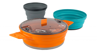 Набор складной посуды X-Set 21 Mix color от Sea to Summit