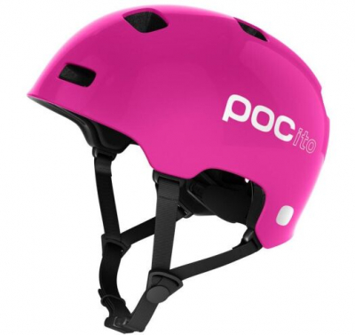 Велошлем POC Pocito Crane Fluorescent Pink, р.M/L