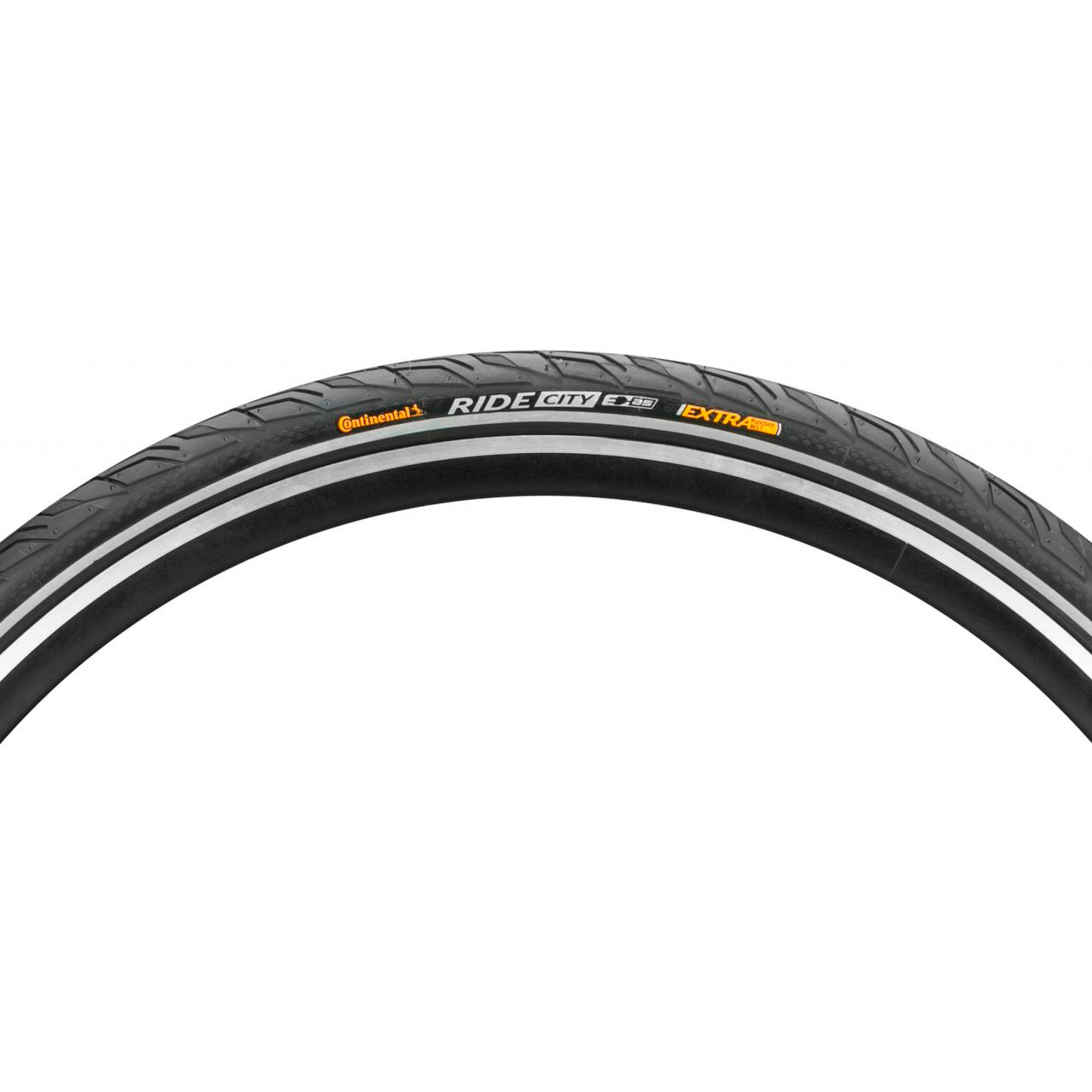 Покрышка Continental Ride City 28" (700), Black/Brown Reflex