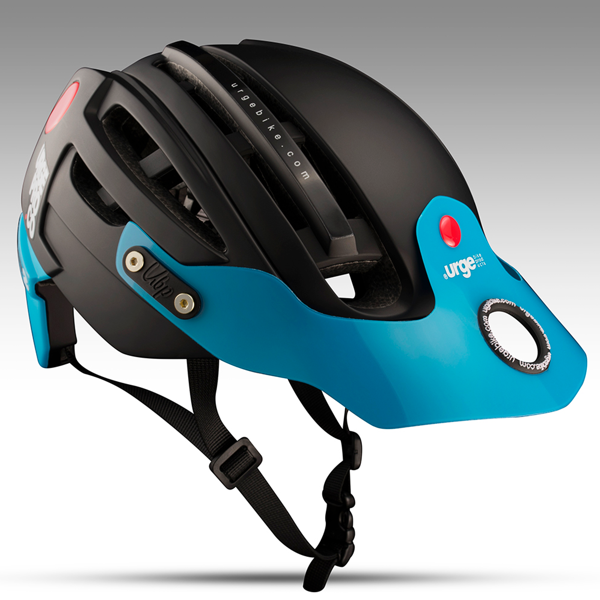 Велошлем Urge Endur-O-Matic 2 Черно-голубой
