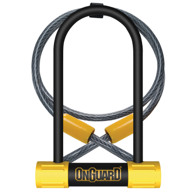Велозамок OnGuard Bulldog DT + Кабель 1200х10 мм