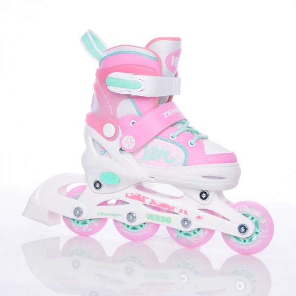 Роликовые коньки раздвижные Tempish Verso II Girl 3 в 1